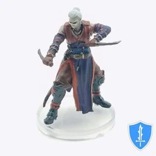 Hollowborn Rogue - Darklands Rising #9 Pathfinder Battles D&D Half-Drow Mini