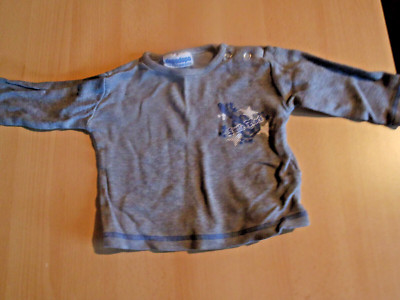 Shirt, Langarm, Dopodopo, Größe 68, Grau