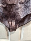 SPARKLE & FADE Purple Tie-Dye Sleeveless Front Ruffle Bodysuit - Size L — photo 3