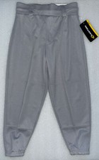 EASTON KNICKER BASEBALL SOFTBALL PANTS, GRAY, KIDS, Size YOUTH X-SMALL, NEW
