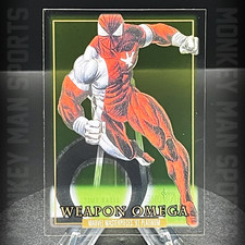 2024 Marvel Masterpieces '92 PLATINUM - Weapon Omega - #96 CLEAR CUT MINT