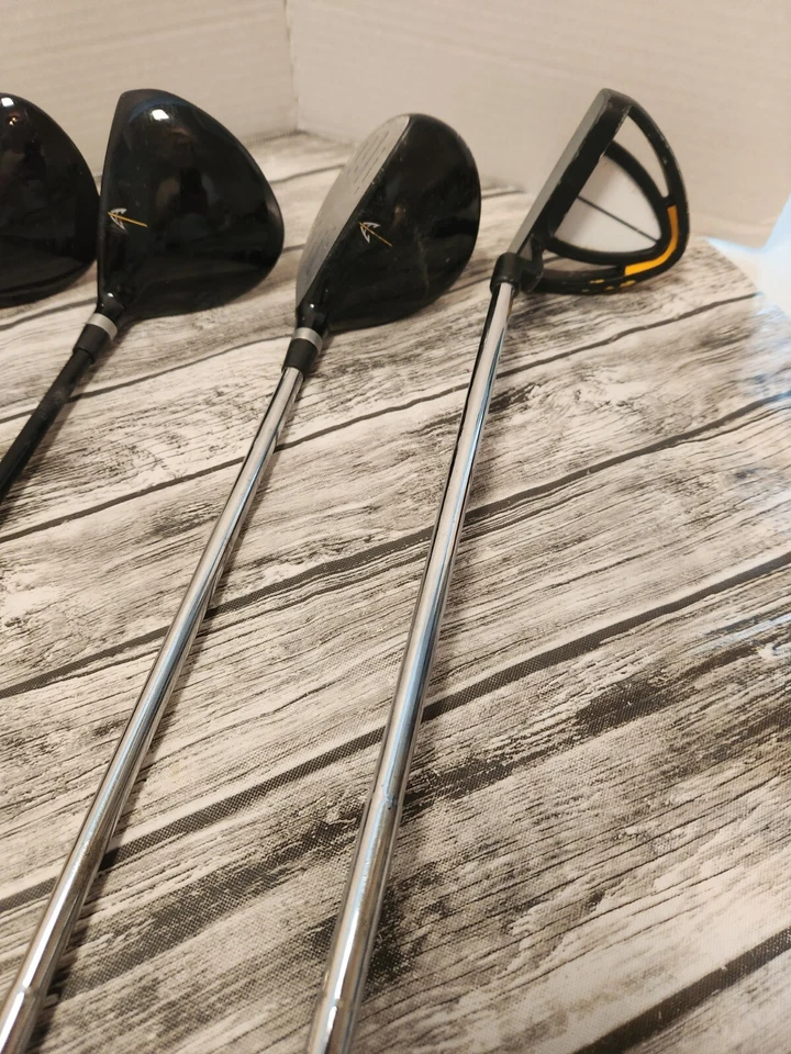 TOP FLITE XL VARSITY 3W Graphite) 3 +4 Hybrids And Putter 4 Pcs. RH - Image 4 of 4