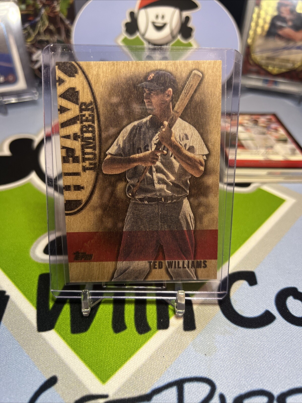 2024 Topps Update Heavy Lumber Ted Williams Boston Red Sox MLB Insert