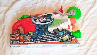 Nerf Super Soaker - Zombie Strike RIPSTORM Pump Action Wasserpistole - fasst 1,4L