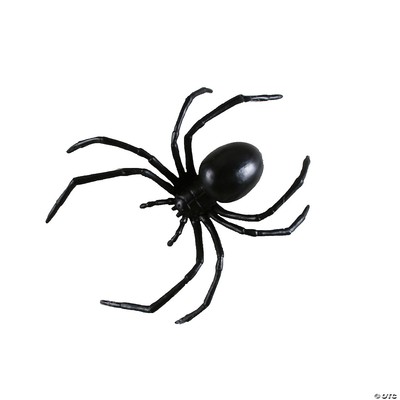 Plastic Black Widow Spider - Fun World