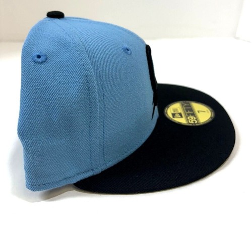 Omaha Storm Chasers MILB NE AC Alt 4 Fitted Hat Blue - Picture 3 of 5