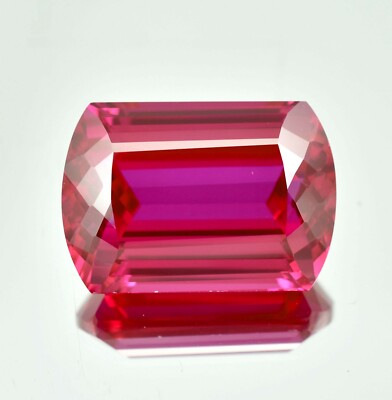 AAA Grade Natural Ceylon Pink Sapphire 28.30 Ct Fancy Cushion Cut Loose Gemstone