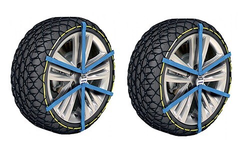 Catene da Neve auto OMOLOGATE Specifiche per Junior SEZIONE Ruote 215/55- 18 - Foto 1 di 5