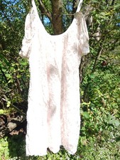 Women's Venus Brand Light Pink Off-Shoulder Lace Dress Size XS NWOT