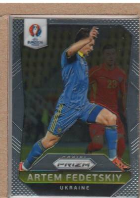 Artem Fedetskiy 219 2016 Prizm UEFA Euro '16 Soccer Ukraine