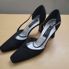 Stuart Weitzman Black Heel Shoe 9 B 201569