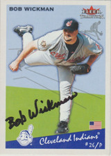 Bob Wickman authentic signed autographed trading card COA