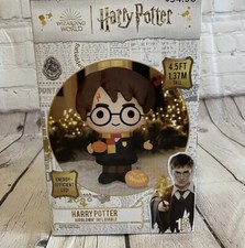 IN-HAND Gemmy 4.5 ft Harry Potter Holding Pumpkin Halloween Inflatable New