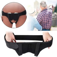 Men Adjustable Inguinal Hernia Support Belt Compression Groin Truss Brace Straps