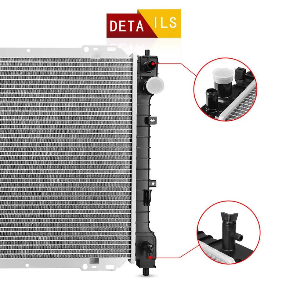 Radiador 2307 para Ford Escape Mercury Mariner 2001-2008 Mazda Tribute 3,0 L Foto 4 de 4