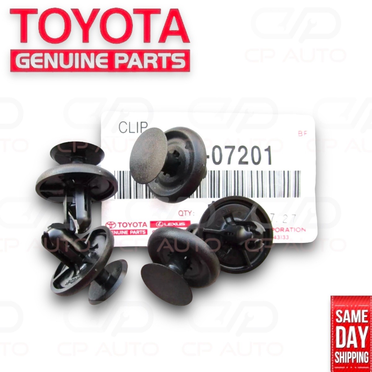 09 - 13 TOYOTA COROLLA FENDER SPLASH SHIELD CLIPS LINER CLIP