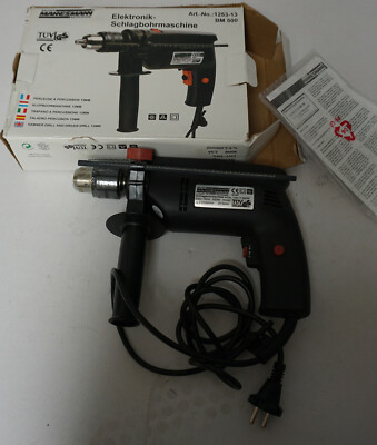 W020-019: Brüder Mannesmann Elektronik Schlagbohrmaschine BM 500 230V/500Watt