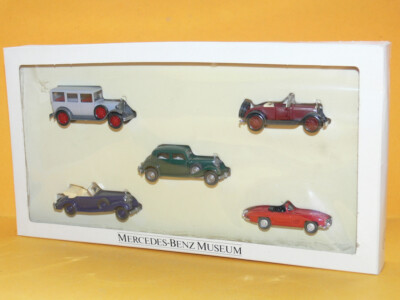 Wiking - Mercedes Benz Museum - 5-teiliges Modellauto-Set - 1/87 H0 - in Ovp -