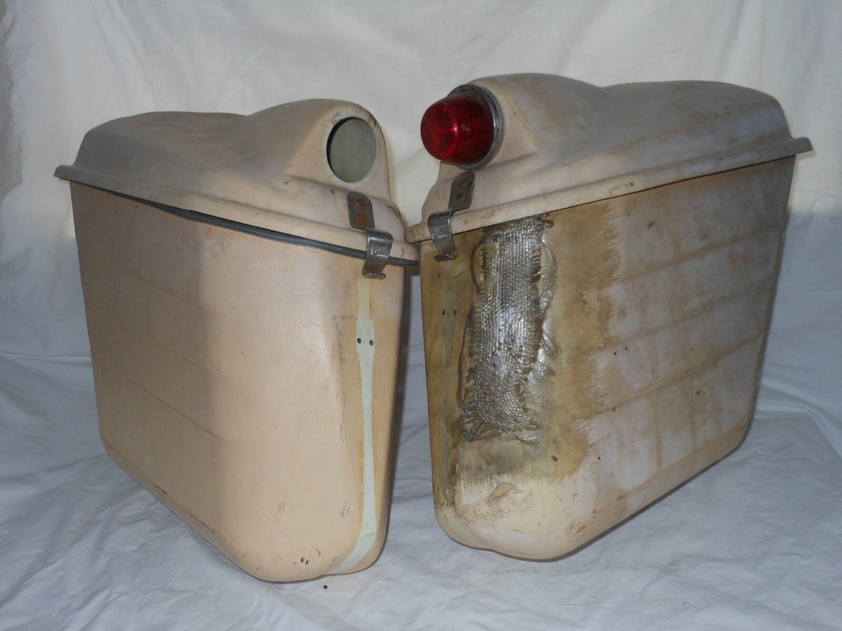 Vintage used Buco Saddlebags / Hard Bags. Harley? Honda Vintage used Buco Saddlebags / Hard Bags. Harley? Honda