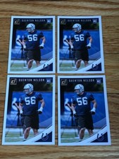 Quenton Nelson Lot of (4) 2018 Donruss Rookie Card RC #351 - Indianapolis Colts