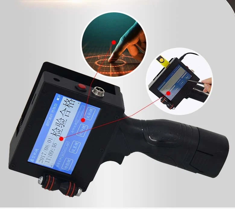 Handheld Inkjet Printer Expiry Date Carton Paper Rubber Metal Coding Machine - Image 4 of 4