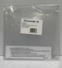 Set of 2 Microwave Bowl Splatter Cover Lids To Prevent Food Splatter 8” And 10”