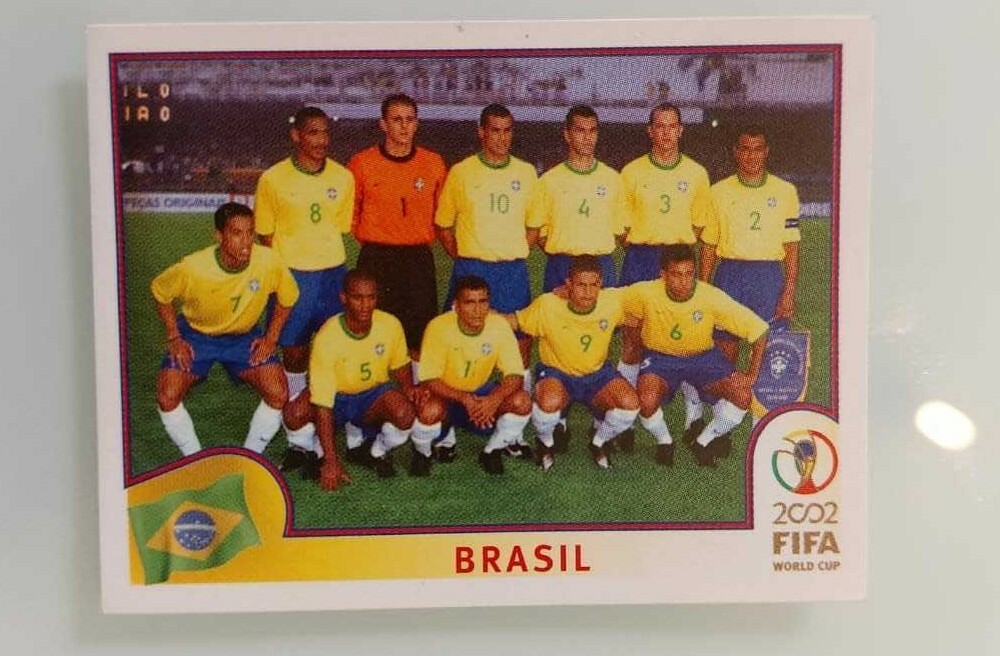 2002 Panini FIFA World Cup Korea Japan Brazil Ronaldinho Gaucho