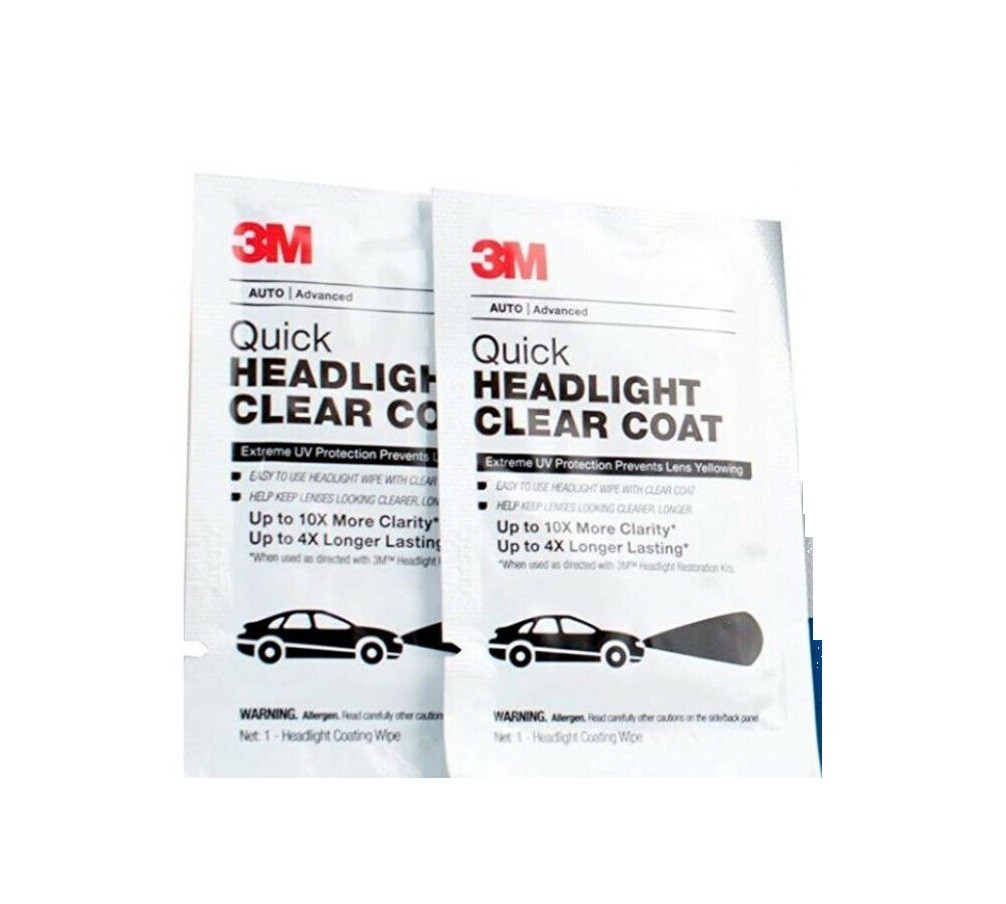 3M Quick Headlight Clear Coat Wipes 2x Pack NXTPoint Logistics