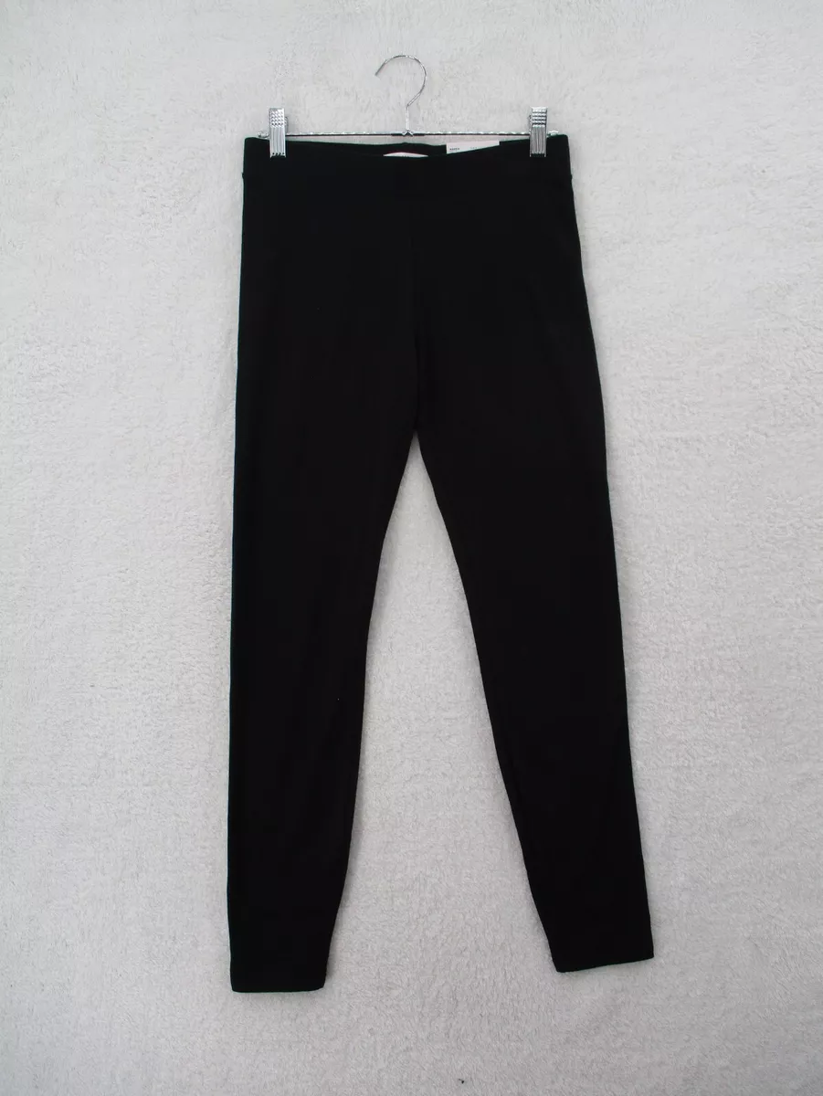 LC Lauren Conrad Leggings Womens Small Black Super Skinny Mid Rise