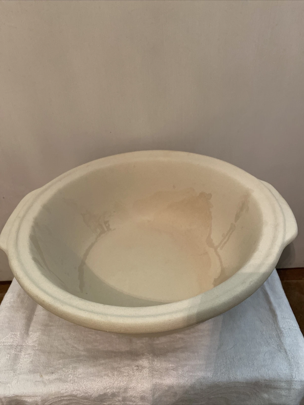 The Pampered Chef Family Heritage Collection Stoneware 12” Large Baking Bowl