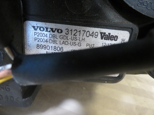 07 08 09 Volvo s60 v70 xc70 XENON HID Complete Headlight Lamp Left DRIVER OEM - Picture 7 of 11