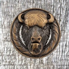 Buffalo Head Bison Concho CON232-B-ACPR