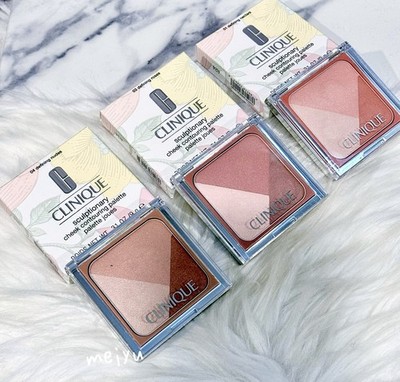 Clinique Sculptionary Cheek Contouring Palette, .31oz/9g Choose Your Color NIB