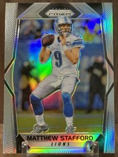 2017 Panini Prizm Matthew Stafford #41 Silver Prizm