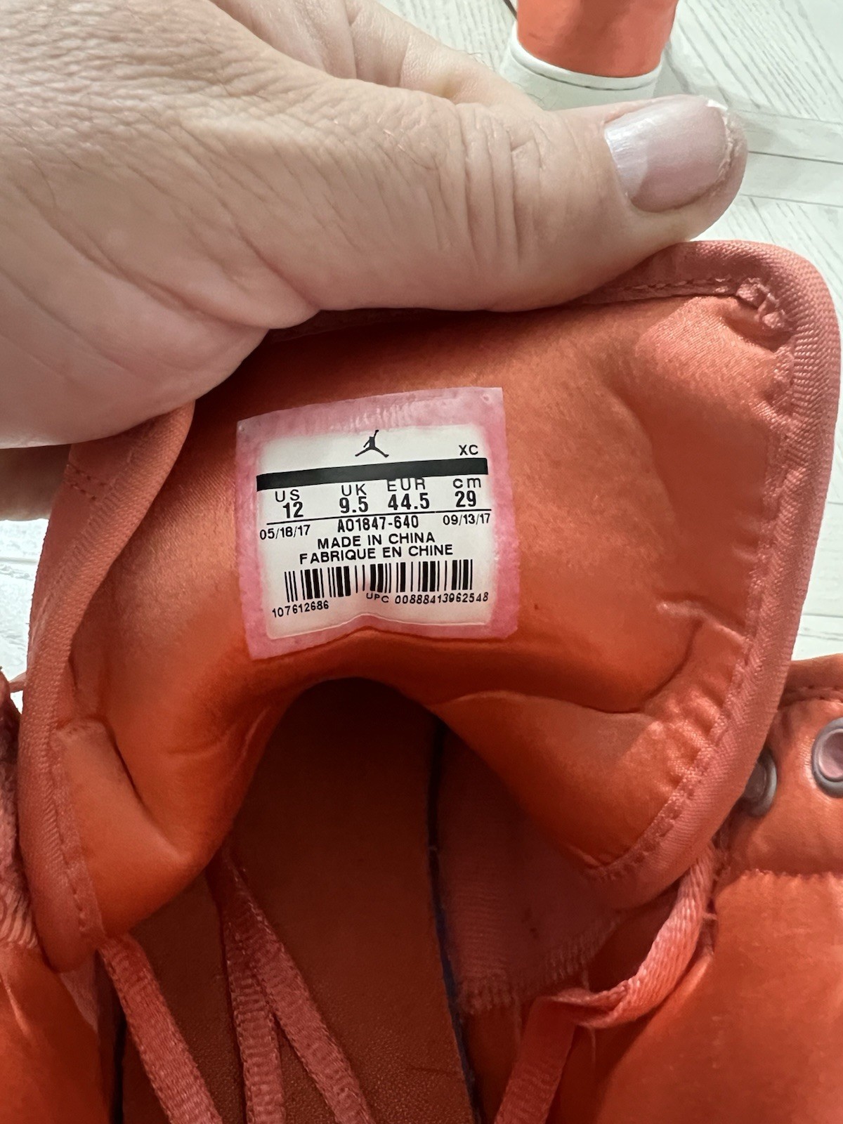 SAOLA Air Jordan Uomo Taglia 12