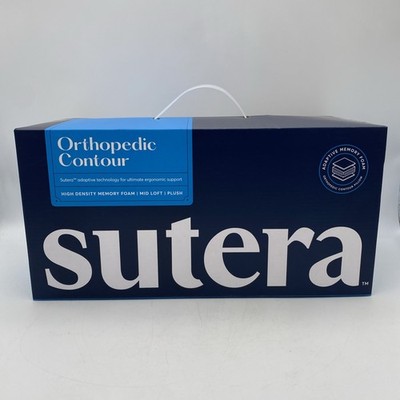 Sutera Dream Deep Pillow Orthopedic Contour Ergonomic Cervical Neck Memory Foam