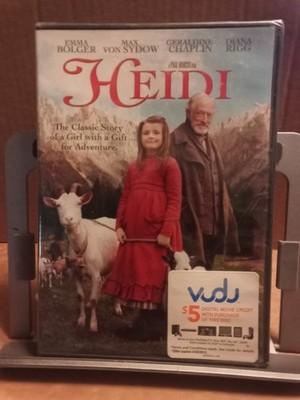 Heidi (DVD, 2006, Full Screen) Emma Bolger Max von Sydow  Brand New Sealed!