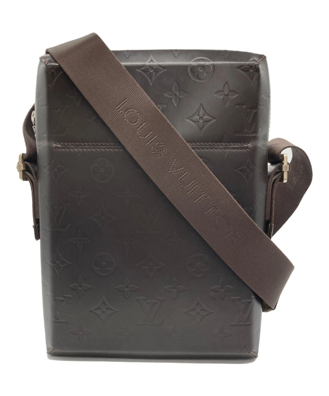 Vuitton — Louis Vuitton Monogram Glace Bobby M46520 Coated Canvas Brown Bag #TFB5567