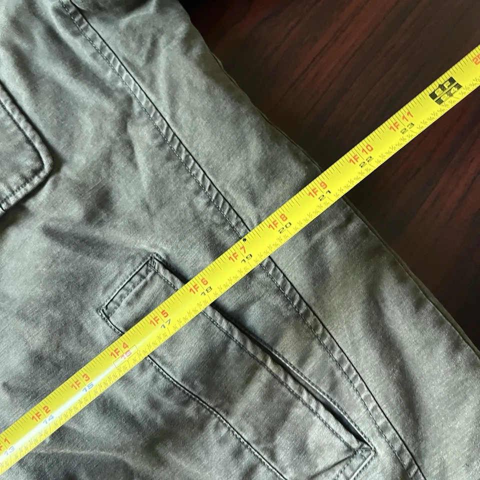 Chaqueta utilitaria militar vintage Levi's abrigo verde militar talla grande Foto 3 de 3