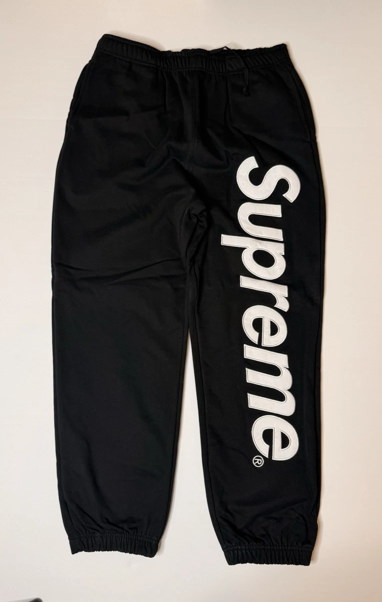 Supreme Men White Activewear Pants for Men for sale | eBay