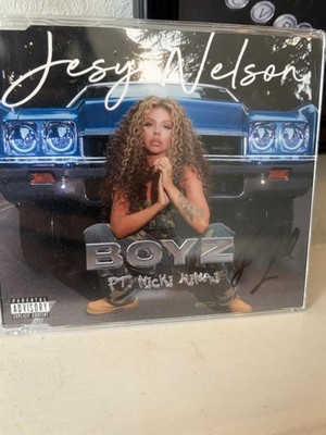 JESY NELSON ft. NICKI MINAJ * BOYZ * UK LIMITED CD w/ SIGNED SLEEVE * SEALED!