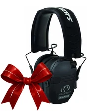 Walkers Razor Slim Electronic Muff Hearing Protection (Black)