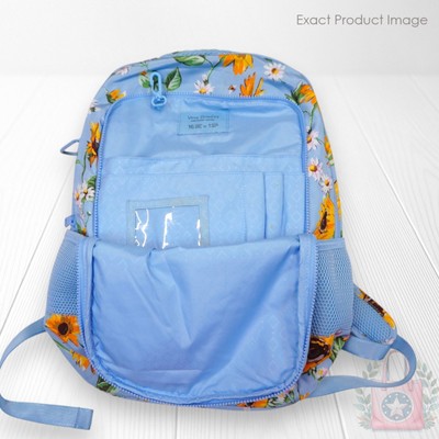 ❤️ vera bradley Sunflowers Sky Grand Backpack Laptop  display picture 2