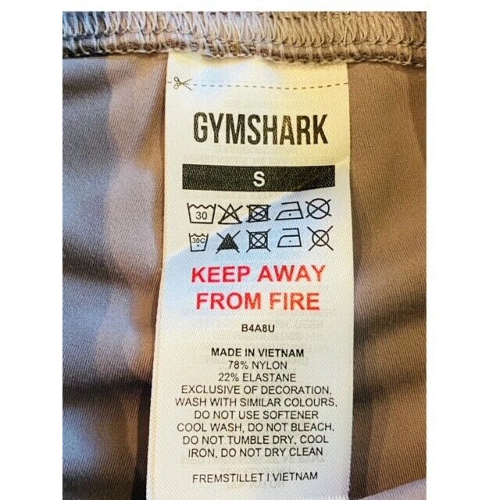 gymshark cross over high waisted compression leggings