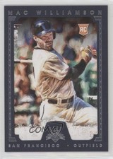 2016 Panini Diamond Kings Rookies Blue Framed 98/99 Mac Williamson #170 g2u