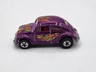 Vintage 1988 Volkswagen VW Beetle Bug Purple Diecast Car