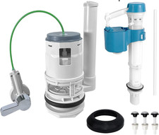 Toilet Tank Replacement Kit for Lever-Handle Toilets - Includes Water-Saving 3-I