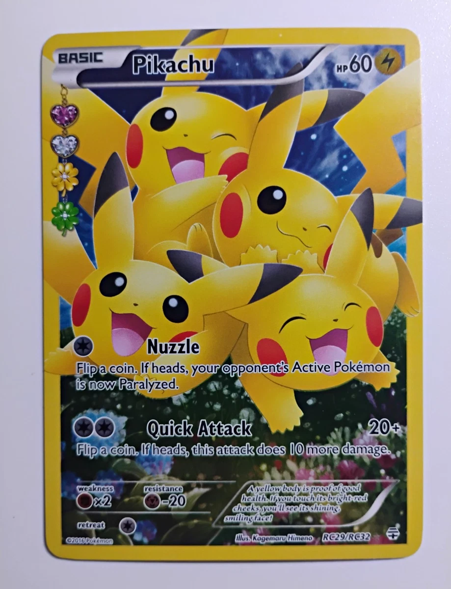 Pikachu Pokémon TCG Generations Ultra Rare Individual Collectible
