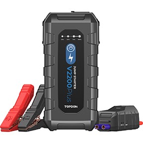 2-in-1 2200 Peak Amp Jump Starter & Battery/System Tester TOP-V2200PLUS