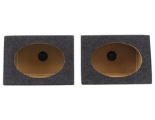 Rockville Rs6x9pr Pair Of Car Audio 6x9 Wedge Sealed Speaker Box Enclosures Rockville Rs6x9pr Pair Of Car Audio 6x9 Wedge Sealed Speaker Box Enclosures